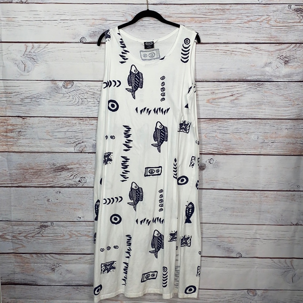 Beach Wear Maxi Dress/Bathing Suit Cover-Up 1X